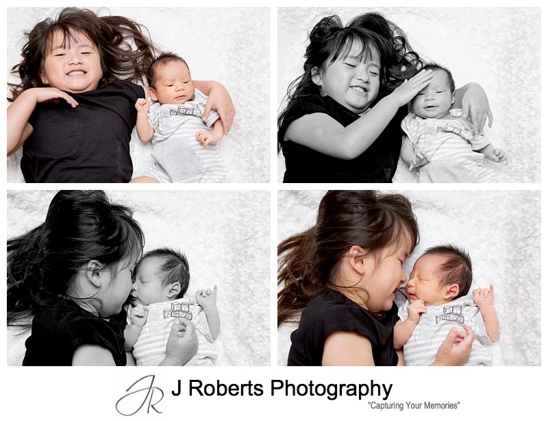 Professional Newborn Baby Portrait Photography Sydney Famliy Home Kensington
